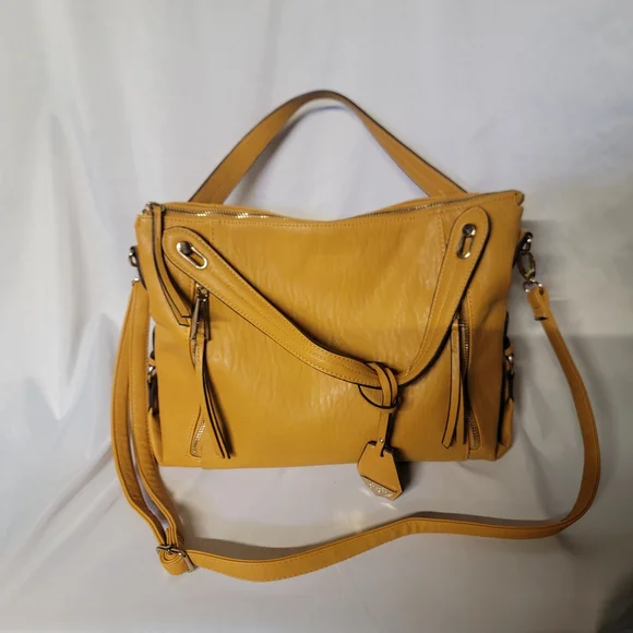Jessica Simpson Mustard Shoulder Bag - Picture 1 of 8